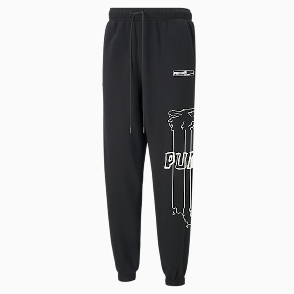 Franchise Men's Sweatpants, Puma Black, extralarge