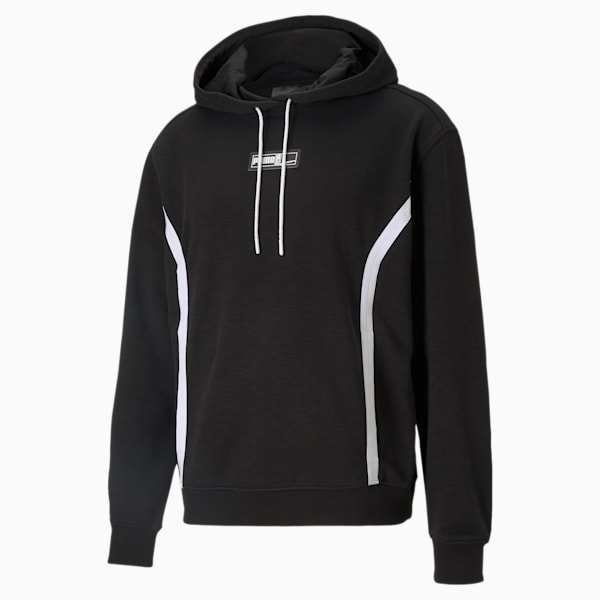 Courtside Men's Basketball Hoodie, Puma Black, extralarge