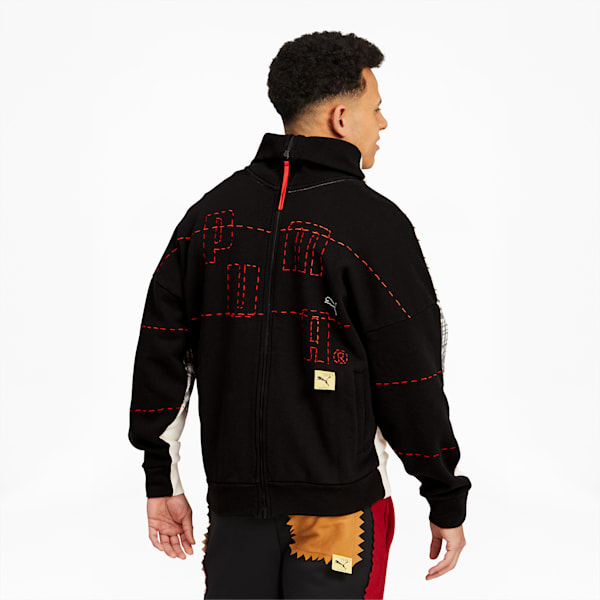 PUMA x MICHAEL LAU 2Face Men's Jacket, Eggnog, extralarge