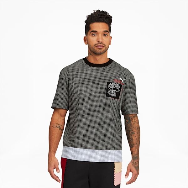 PUMA x MICHAEL LAU Men's Pocket Tee, Puma Black, extralarge
