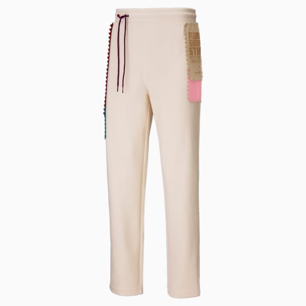 PUMA x MICHAEL LAU Men's Knitted Pants, Eggnog, extralarge