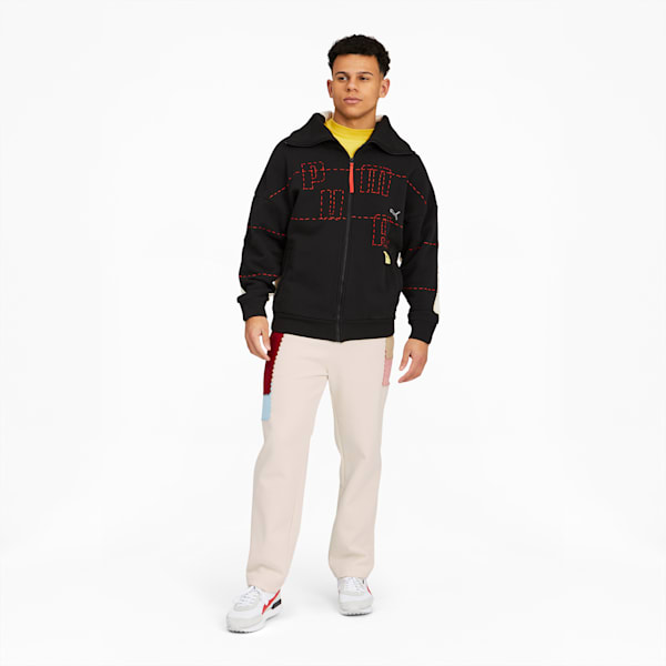 PUMA x MICHAEL LAU Men's Knitted Pants, Eggnog, extralarge