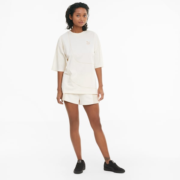 Convey Women's Loose Tee, Eggnog, extralarge