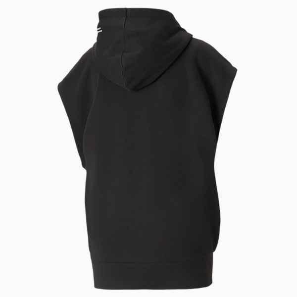 Convey Women's Sleeveless Hoodie, Puma Black, extralarge