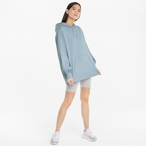 Classics Women's Oversized Hoodie, Blue Fog, extralarge