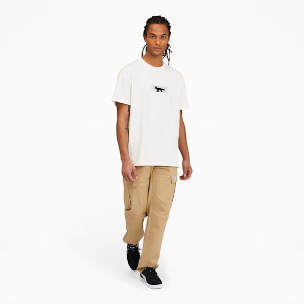 PUMA x MAISON KITSUNÉ Oversized Tee, Puma White, extralarge