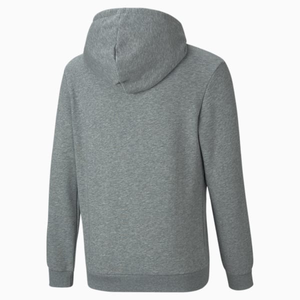 BMW M Motorsport Essential Kids' Hoodie, Medium Gray Heather, extralarge