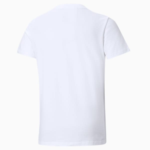 BMW M Motorsport Essential Kids' Logo Tee, Puma White, extralarge