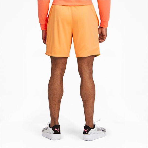 Flare Men's Basketball Shorts, Fiery Coral, extralarge