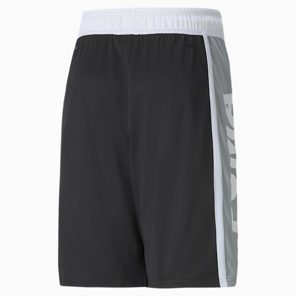 Curl Men's Basketball Shorts, Puma Black