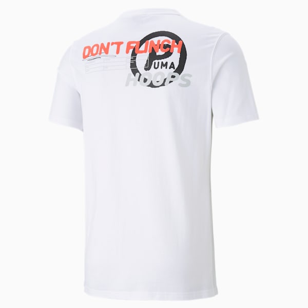 Franchise Short Sleeve Men's Basketball  T-shirt, Puma White, extralarge-IND
