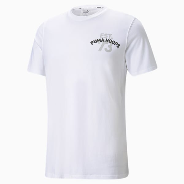 バスケットボール フランチャイズ 半袖 Tシャツ, Puma White, extralarge