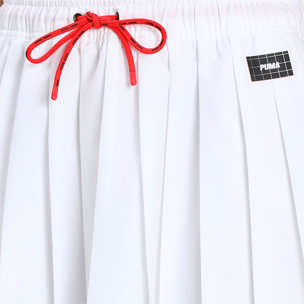 PUMA x PUMA Women's Tennis Skirt, Puma White, extralarge-IND