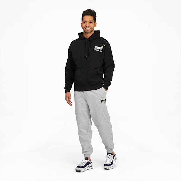 Pants PUMA x PEANUTS para Hombre, Light Gray Heather, extralarge