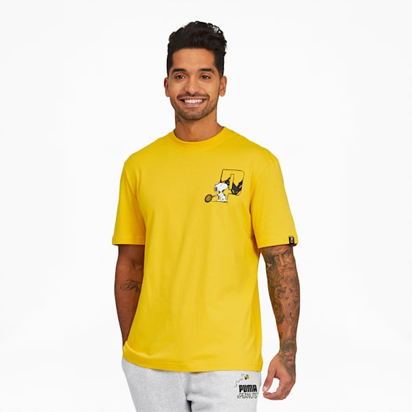 Playera PUMA x PEANUTS Hombre, Maize, extralarge