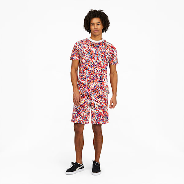 PUMA x MR. DOODLE Men's AOP Tee, Puma White-AOP, extralarge