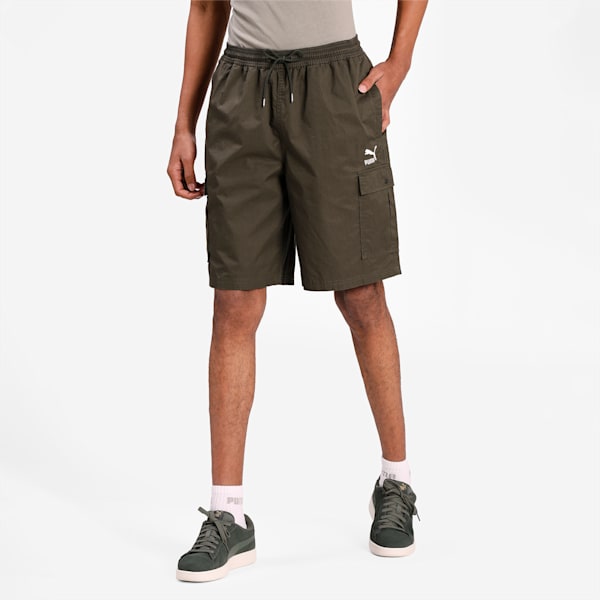 Classics Men's Cargo Shorts, Forest Night, extralarge-IND
