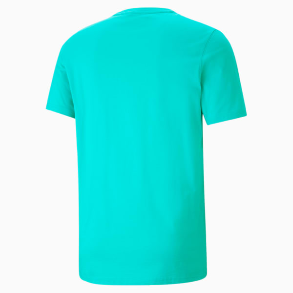 Hoops Men's Tee, Elektro Pool, extralarge