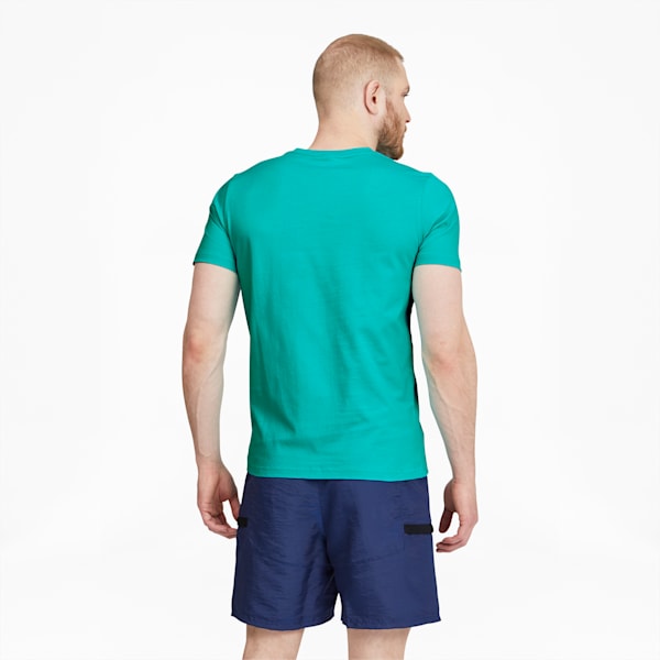 Hoops Men's Tee, Elektro Pool, extralarge