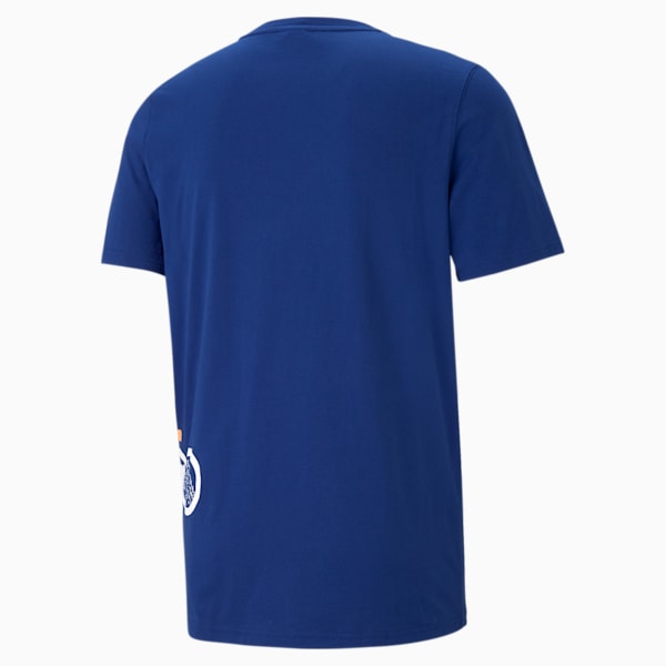 Franchise Side Seam Men's Basketball  T-shirt, Elektro Blue, extralarge-IND