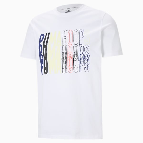 バスケットボール BP 半袖 Tシャツ １, Puma White, extralarge