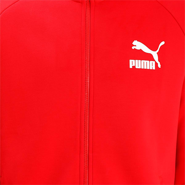 Iconic T7 Men's Track Jacket, High Risk Red, extralarge-IND