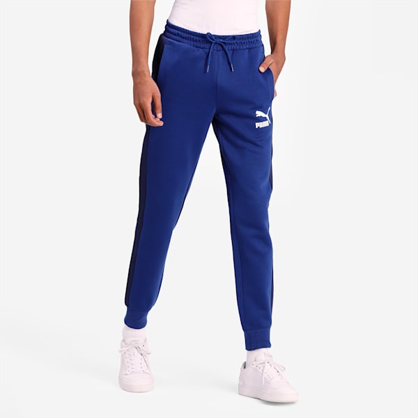 Iconic T7 Men's Trackpants, Elektro Blue, extralarge-IND