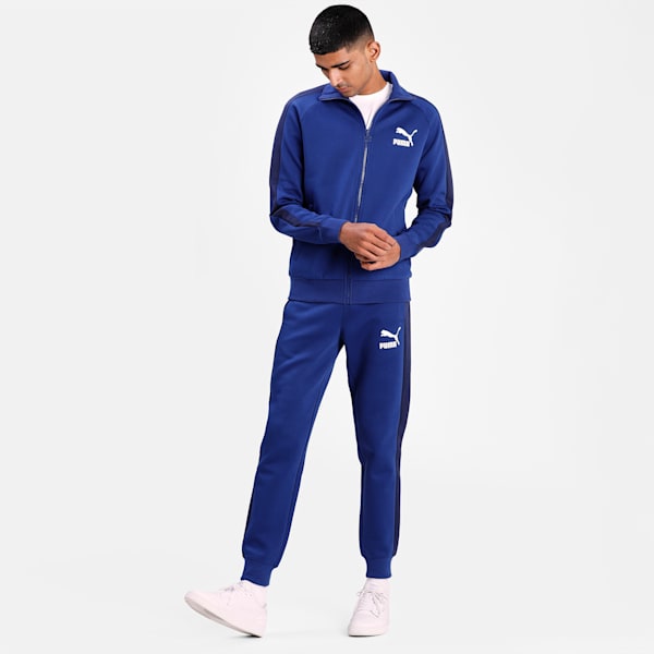 Iconic T7 Men's Trackpants, Elektro Blue, extralarge-IND