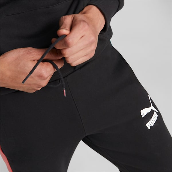 Iconic T7 Men's Trackpants, Puma Black-Fandom, extralarge-IND