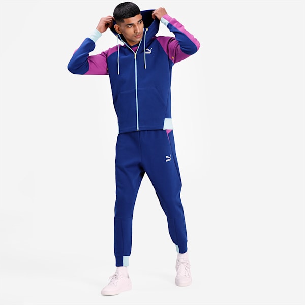 Classics Tech Full-Zip Men's Hoodie, Elektro Blue, extralarge-IND