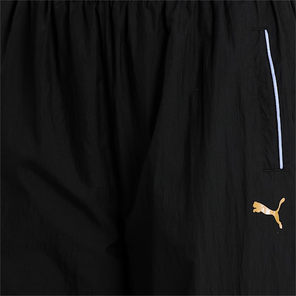 Evide Woven Women's Track Relaxed Pants, Puma Black, extralarge-IND