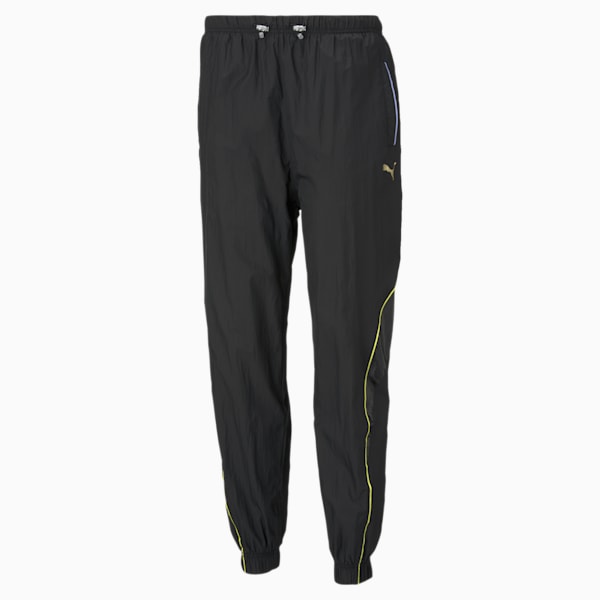 Evide Woven Women's Track Relaxed Pants, Puma Black, extralarge