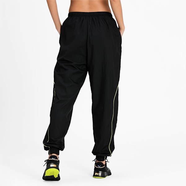 Evide Woven Women's Track Relaxed Pants, Puma Black, extralarge-IND