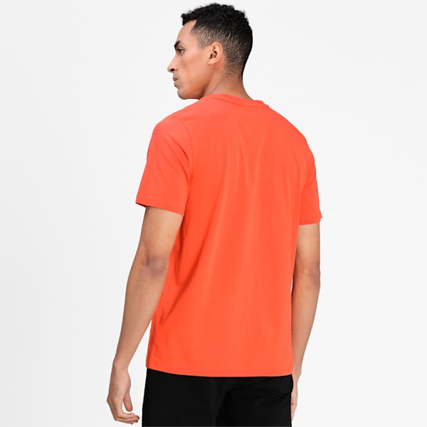 Logo Play Men's Graphic Tee, Tigerlily, extralarge