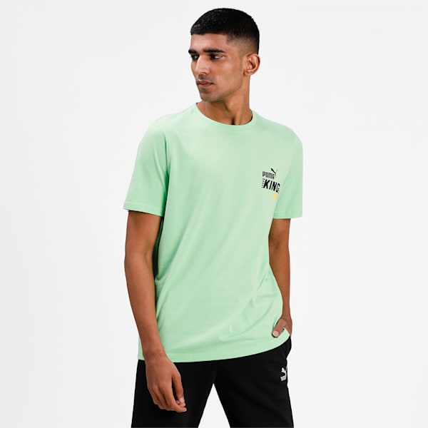 Graphic Legends Men's  T-shirt, Summer Green, extralarge-IND