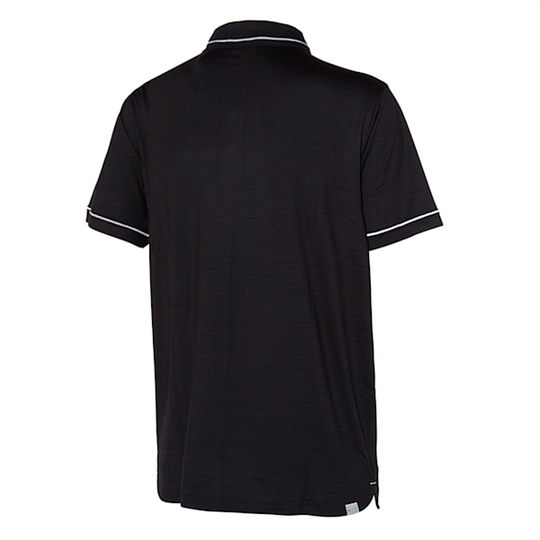 CLOUDSPUN Monarch Men's Golf Performance Polo, Puma Black Heather-High Rise, extralarge-IND