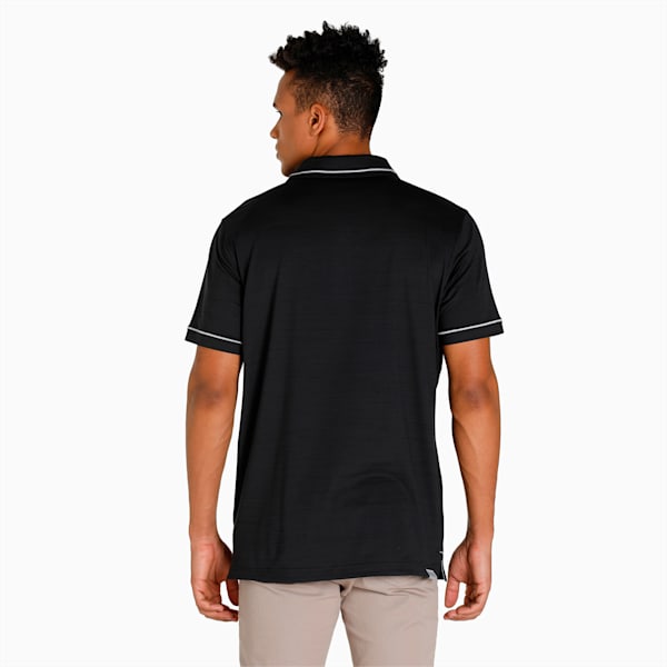 CLOUDSPUN Monarch Men's Golf Performance Polo, Puma Black Heather-High Rise, extralarge-IND