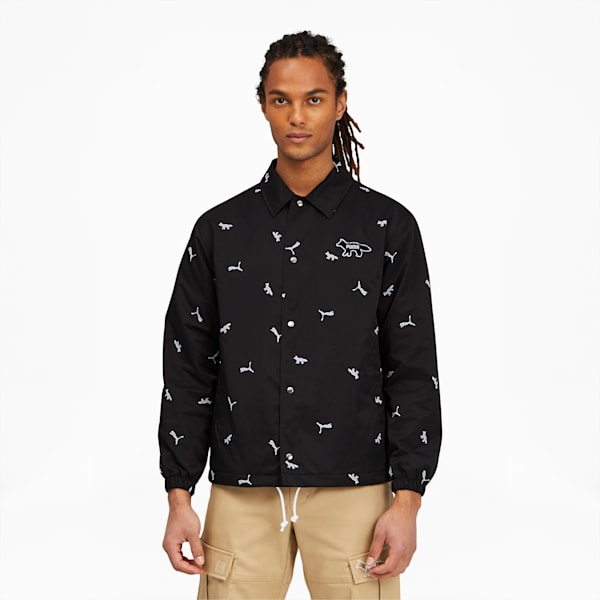 PUMA x MAISON KITSUNÉ AOP Coach Jacket | PUMA