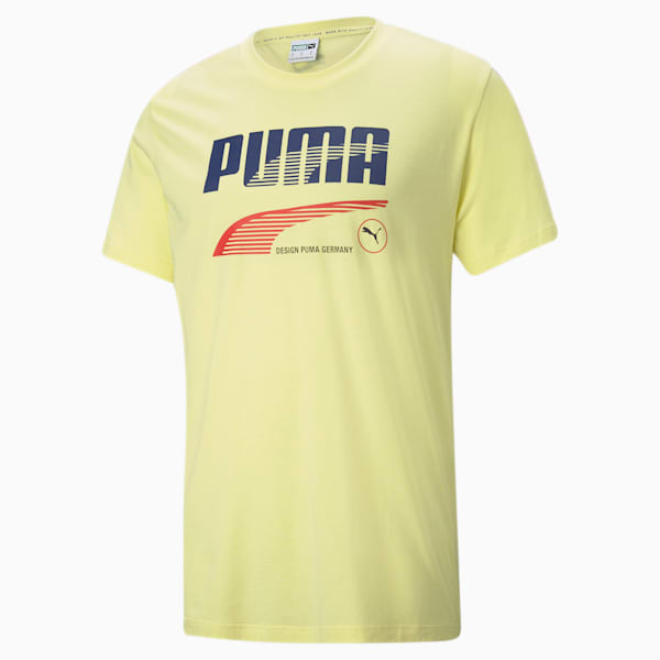 Decor8 Men's Graphic Tee, Yellow Pear, extralarge