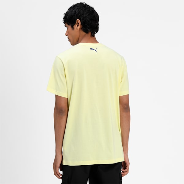 Decor8 Men's Graphic Tee, Yellow Pear, extralarge