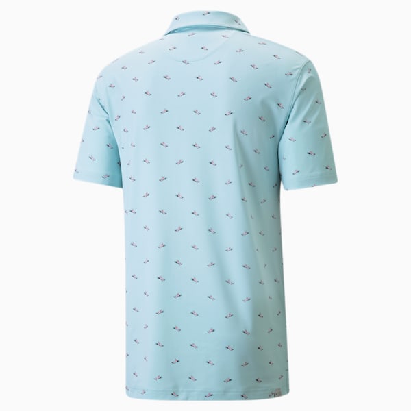 MATTR Paradise Men's Performance Polo, Corydalis Blue, extralarge-IND