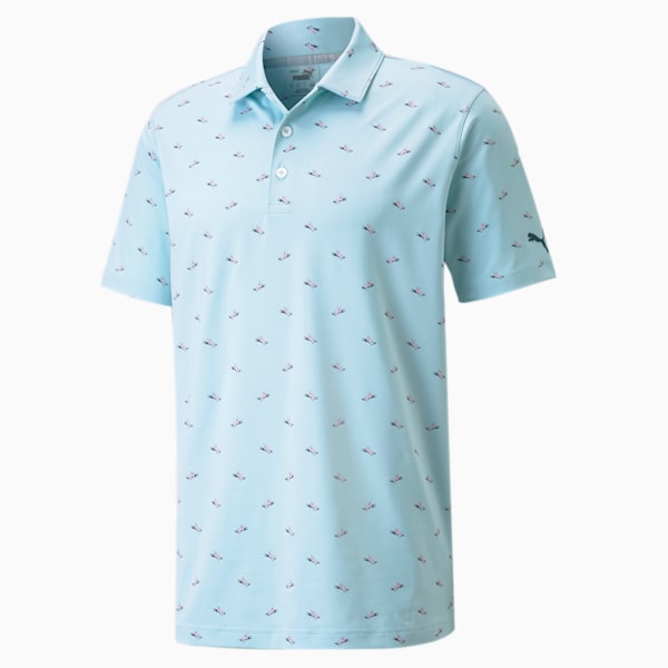 MATTR Paradise Men's Performance Polo, Corydalis Blue, extralarge-IND