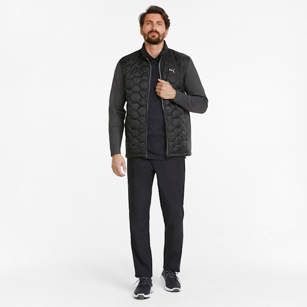 Cloudspun WRMLBL Men's Golf Jacket, Puma Black