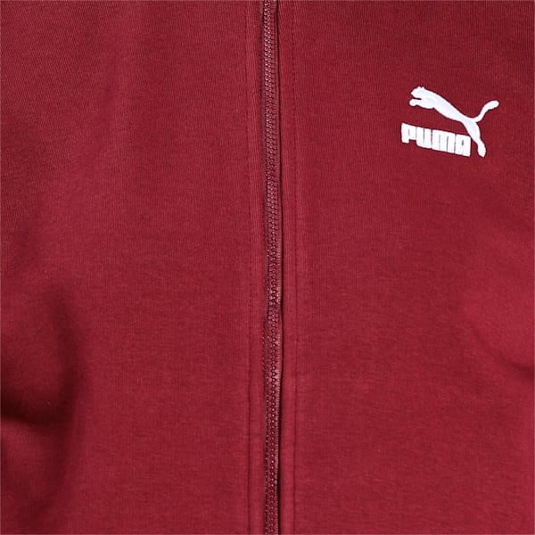 Classic T7 Women's Track Jacket, Burgundy, extralarge-IND
