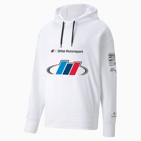 Camiseta estampada de automóvil de BMW M Motorsport para hombre