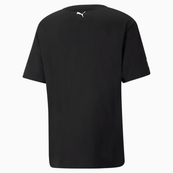 BMW M Motorsport Street Graphic Men's Slim T-Shirt, Puma Black, extralarge-IND