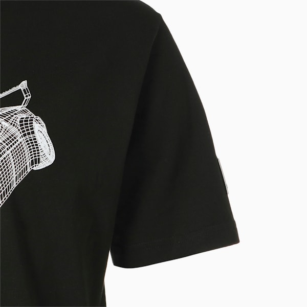 メンズ BMW MMS ストリート MOTO グラフィック 半袖 Tシャツ, Puma Black