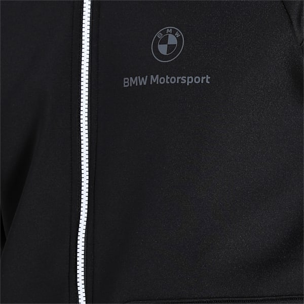 BMW M Motorsport Spacer Slim Fit Knitted Men's Jacket, Puma Black