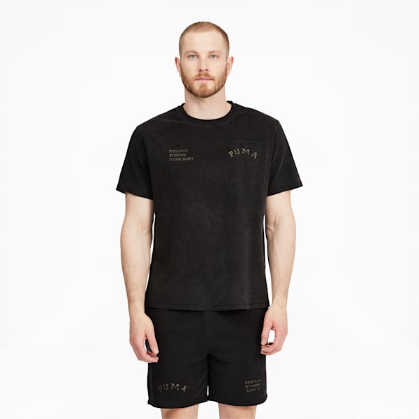 PUMA X KidSuper Treatment Men's Tee, Puma Black, extralarge