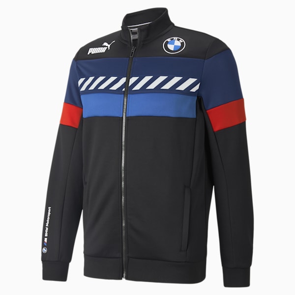 BMW M Motorsport Regular Fit Men's Speed Driver Series Track Jacket, Puma Black, extralarge-AUS